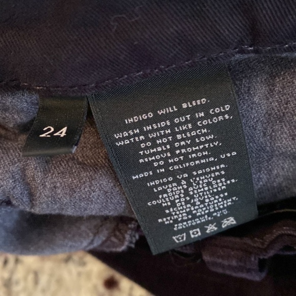 J Brand Jaipur Deep Purple Skinny Leg Mid-rise Corduroy Jeans - Picture 10 of 10